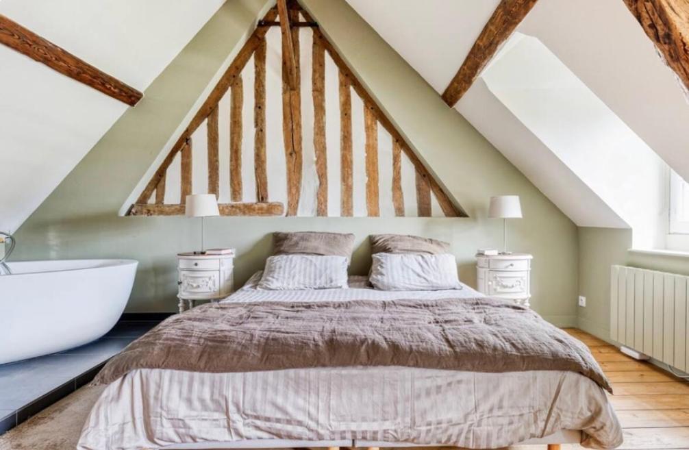 Maison De Charme Beaumont, Proche Deauville Экстерьер фото