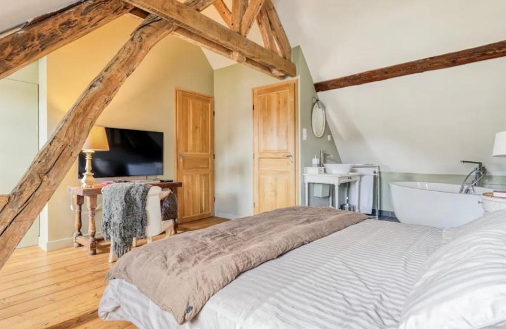 Maison De Charme Beaumont, Proche Deauville Экстерьер фото